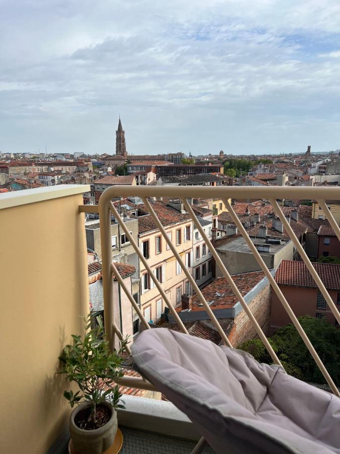 T3 Hyper Centre - Avec Vue Panoramique Apartment Toulouse Luaran gambar